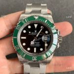 (JVS) Swiss Clone Rolex Submariner Kermit 126610lv JVS Swiss 3235 Watch 41 mm_th.jpg